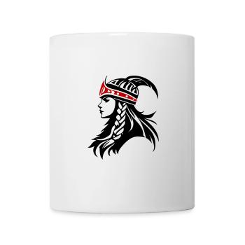 Viking Warrior Valkyrie Symbol - Mug - white - Front