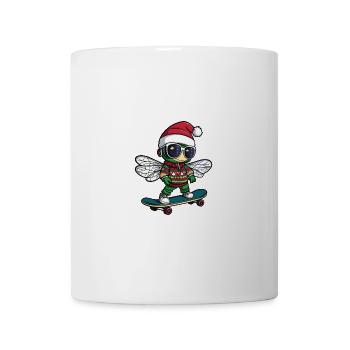 Libelle Weihnachten Lustig - Tasse - Weiß - Vorne