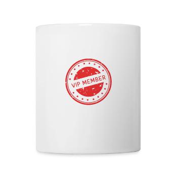 Vip Member Herz - Tasse - Weiß - Vorne