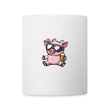 Pork Ski Beer - Mug - white - Front