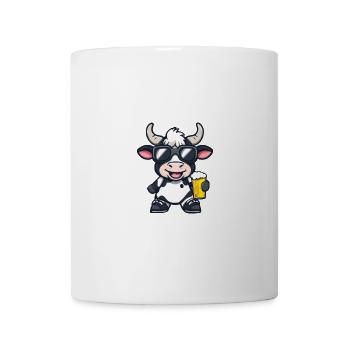 Kuh Ski Bier - Tasse - Weiß - Vorne