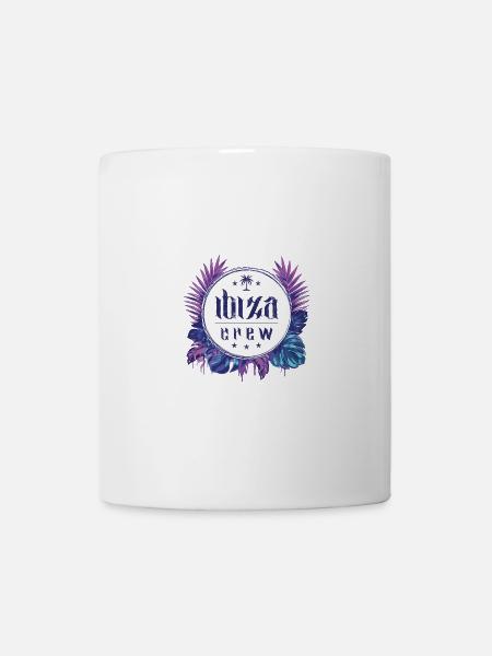 Ibiza Crew Bunt - Tasse - Weiß