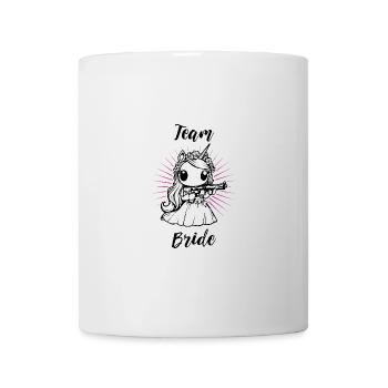 Équipe Bride Licorne - Mug blanc - blanc - Devant