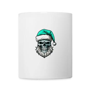 Santa Claus Skull - Mug - white - Front