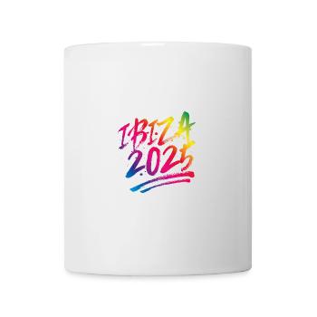 Ibiza 2025 Colorful - Mug - white - Front