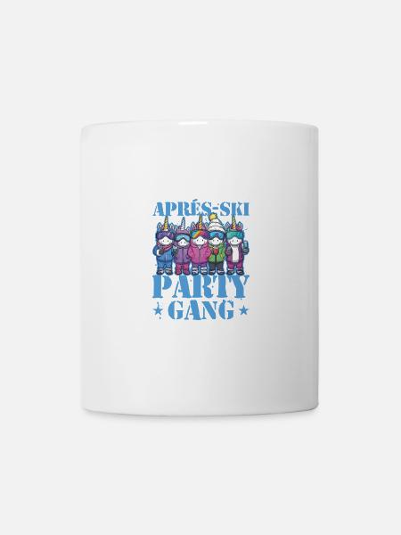 Après Ski Party Gang Unicorn - Mug - white