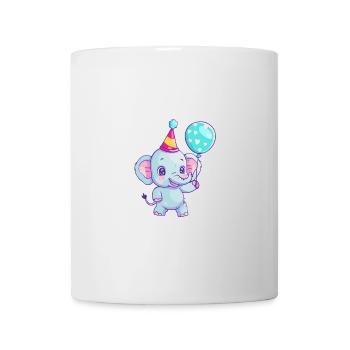 Elefant Geburtstag Baby - Tasse - Weiß - Vorne