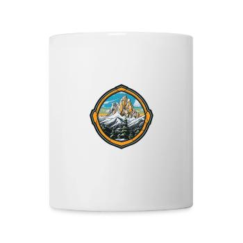 Berge Eisberge Natur - Tasse - Weiß - Vorne