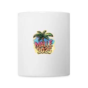 Malle 2025 Palmiers Majorque - Mug blanc - blanc - Devant
