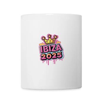 Ibiza 2025 Party - Tasse - Weiß - Vorne