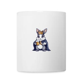 Bunny Bière Drôle - Mug blanc - blanc - Devant
