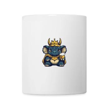 Dinosaur triceratops Beer Funny - Mug - white - Front