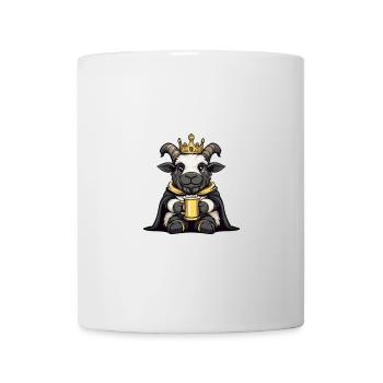 Bergziege Bier Lustig - Tasse - Weiß - Vorne