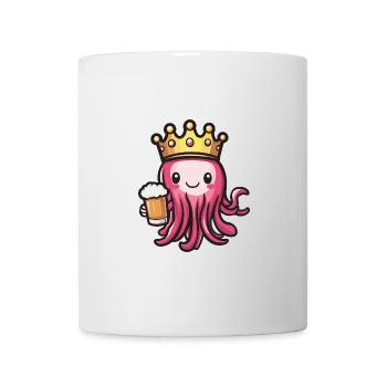 Méduse bière drôle - Mug blanc - blanc - Devant