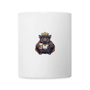 Schwein Bier Lustig Wildschwein - Tasse - Weiß - Vorne