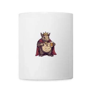 Armadillo Bière Funny - Mug blanc - blanc - Devant