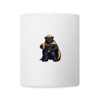Panther Bier Lustig - Tasse - Weiß - Vorne