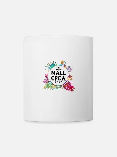Mallorca 2025 Bunt - Tasse - Weiß