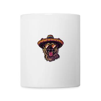 Hyäne Lustig Sombrero - Tasse - Weiß - Vorne