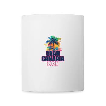 Gran Canaria 2025 Holiday Palm Trees - Mug - white - Front