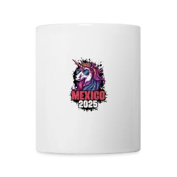 Mexiko 2025 Einhorn - Tasse - Weiß - Vorne