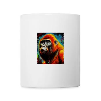 Gorilla Portrait - Mug - white - Front