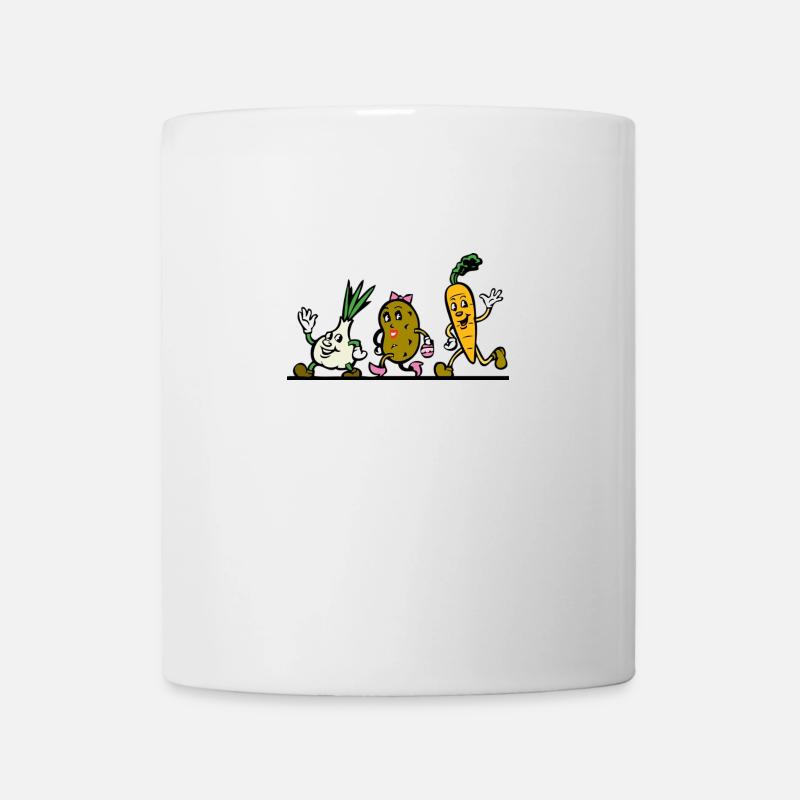légumes - Mug blanc - blanc