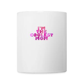 I'm the coolest mom - Mug - white - Front