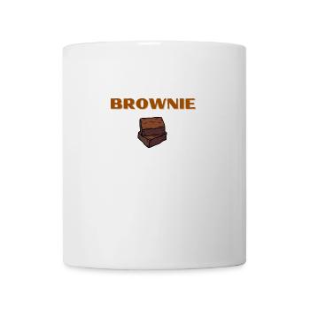 Brownie - Tasse - Weiß - Vorne