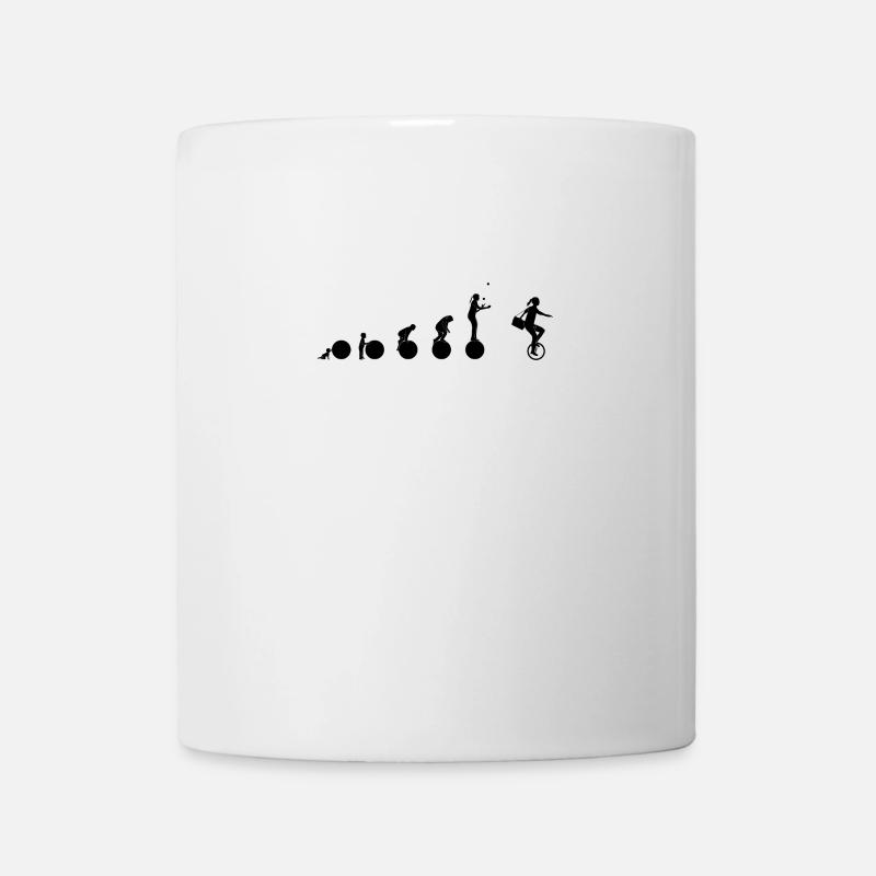 circus evolution W - Tasse - Weiß