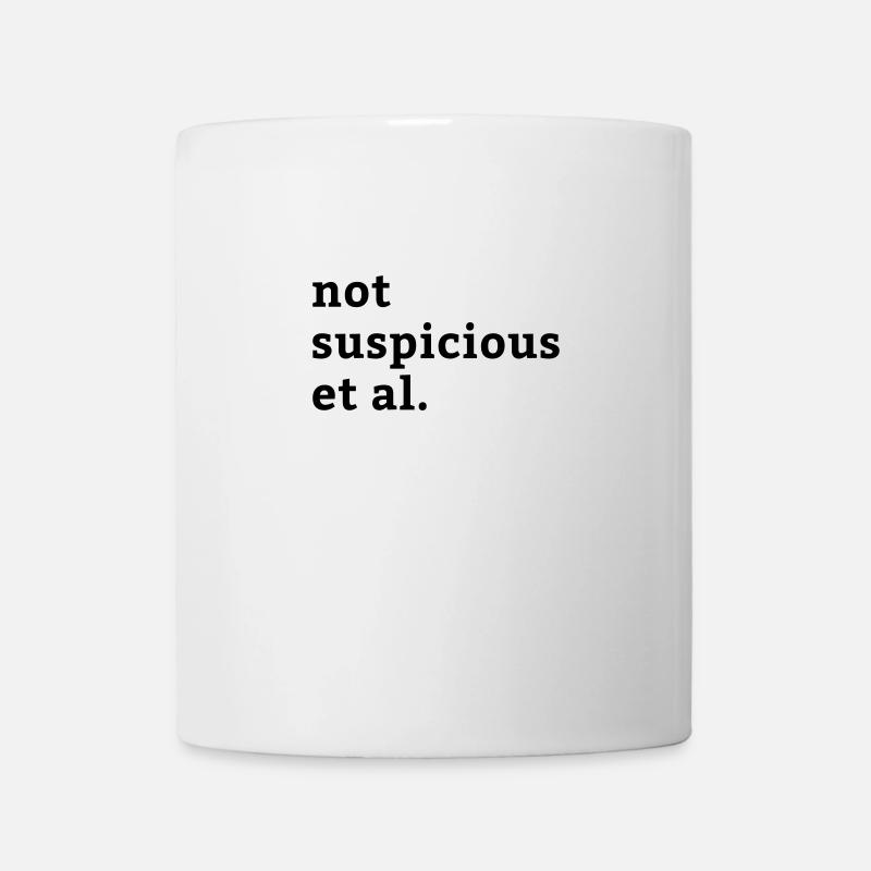 pas suspect et al. - Mug blanc - blanc