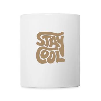 Stay Cool - Tasse - Weiß - Vorne