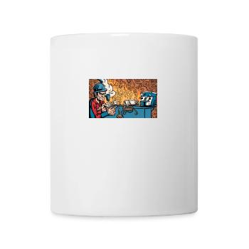 Ich brauche meinen Kaffee! - Tasse - Weiß - Vorne