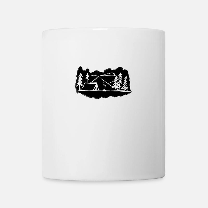 camping - Mug - white