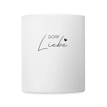 Dorf Liebe - Tasse - Weiß - Vorne