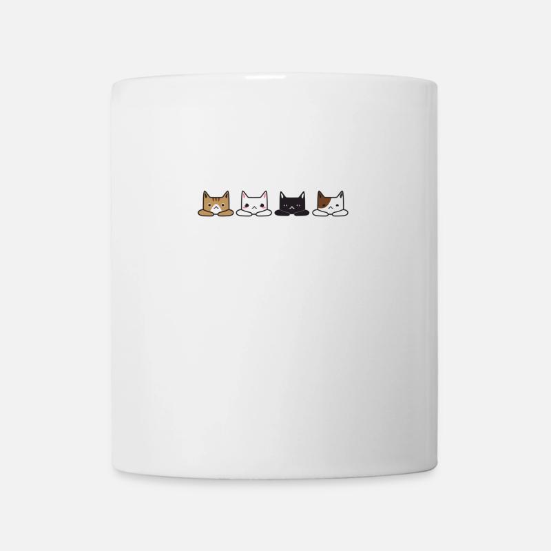 Les chats - Mug blanc - blanc