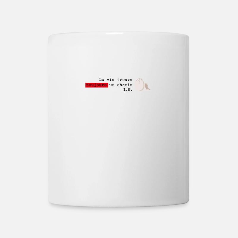 Toujours un chemin - Mug blanc - blanc