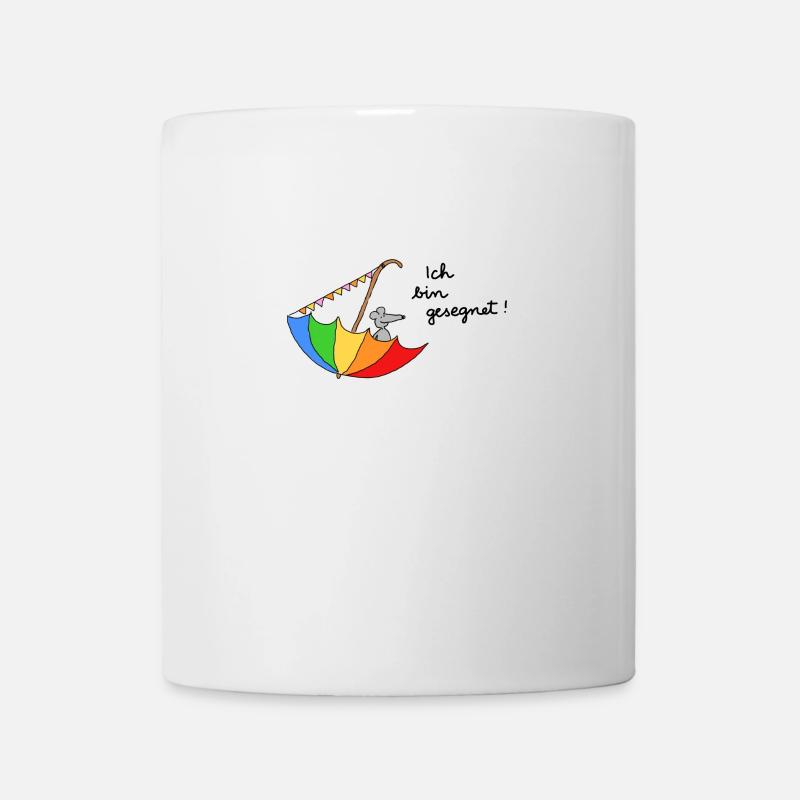 Ich bin gesegnet - Tasse - Weiß