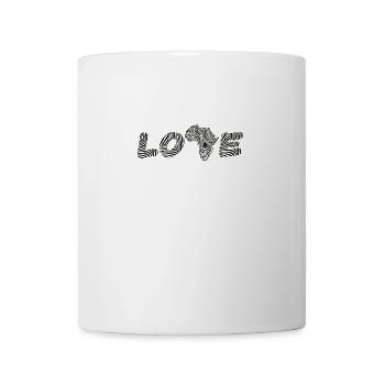 Love to wild zebras Africa - Tasse - Weiß - Vorne
