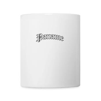 Logo Paname : Design gothique au style urbain - Mug blanc - blanc - Devant