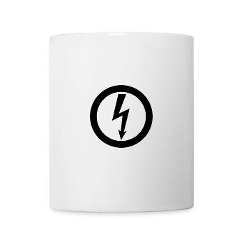 Électricien électricien - Mug blanc - blanc - Devant