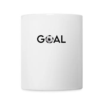 Fußball Goal Tor schießen Football Sport, soccer - Tasse - Weiß - Vorne