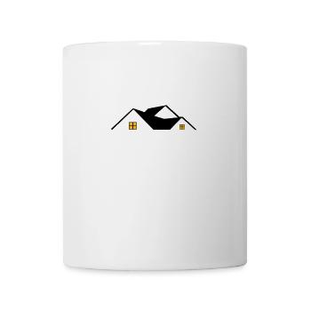 Haus Logo - Tasse - Weiß - Vorne