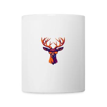 Retro Deer Revolt - Mug - white - Front