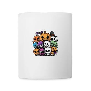 Halloween Party Figures - Mug - white - Front