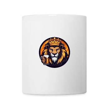 Bande dessinée de bière Lion - Mug blanc - blanc - Devant