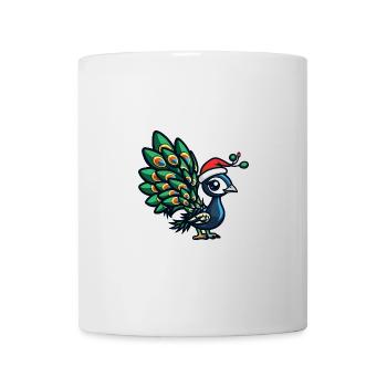 Peacock Bird Christmas - Mug - white - Front