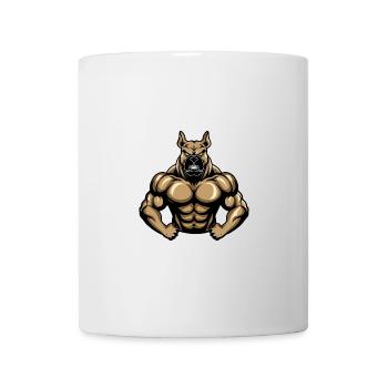 Kangal Dog Muscles Bodybuilding - Mug - white - Front
