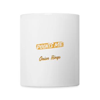 Destiny Points Me Toward Onion Rings Humor - Mug - white - Front