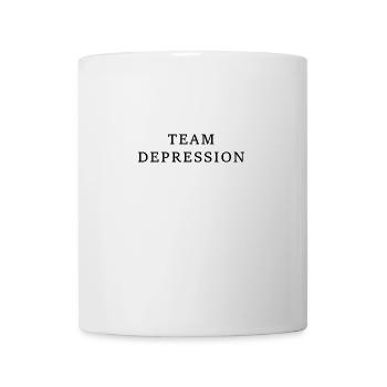 Team Depression - Mug - white - Front